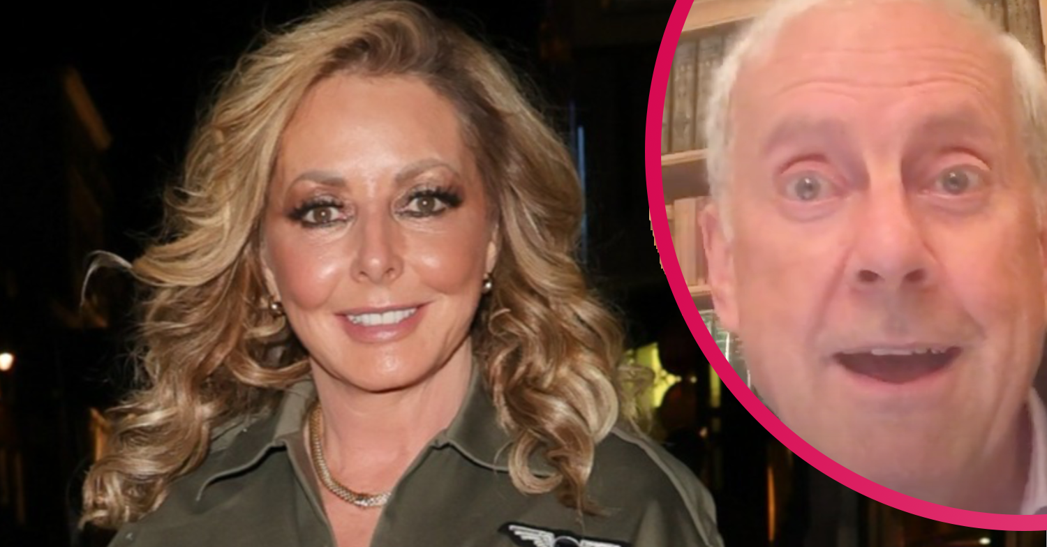 Carol Vorderman and Gyles Brandreth