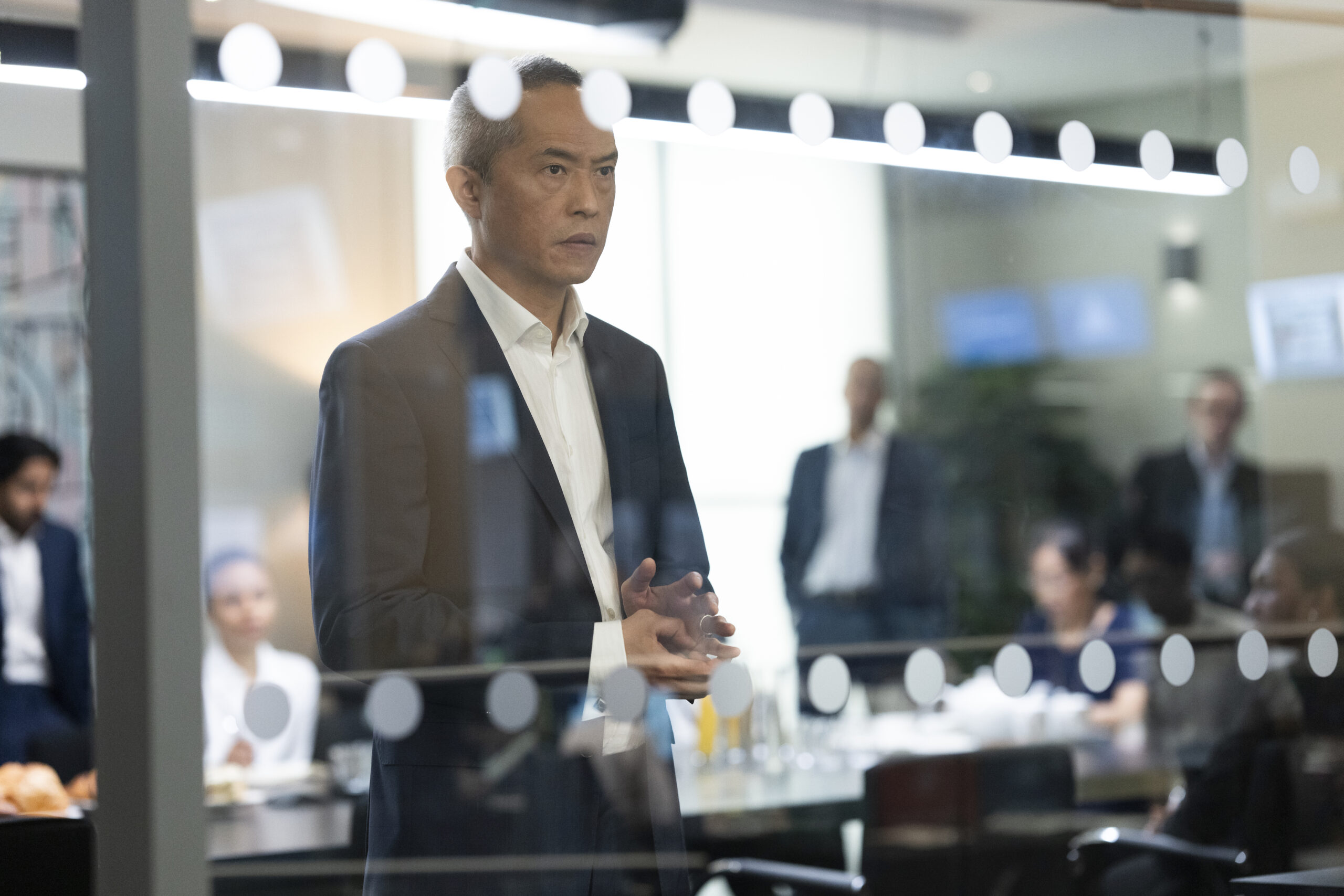 Ken Leung as Eric Tao in Industry