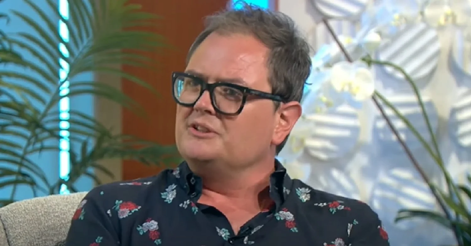 Alan Carr on Lorraine on ITV