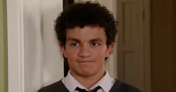 Alex Bain on Coronation Street playing Simon Barlow