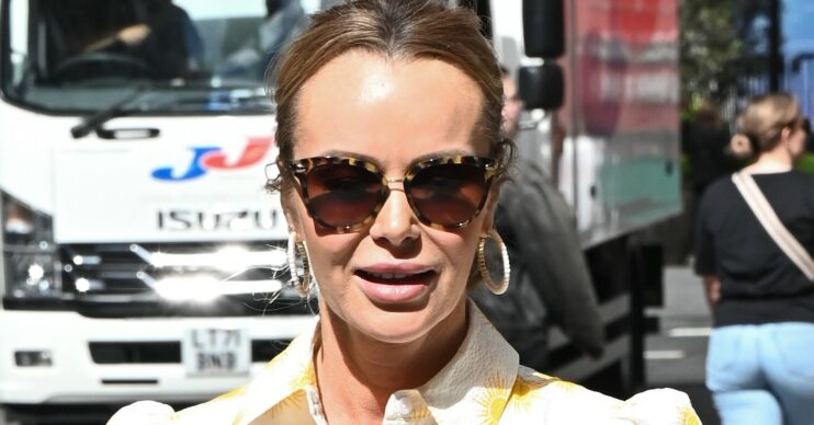 Amanda Holden in sunlgasses out and about