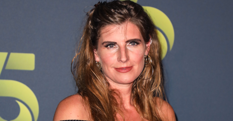 Amanda Owen on the red carpet smiling