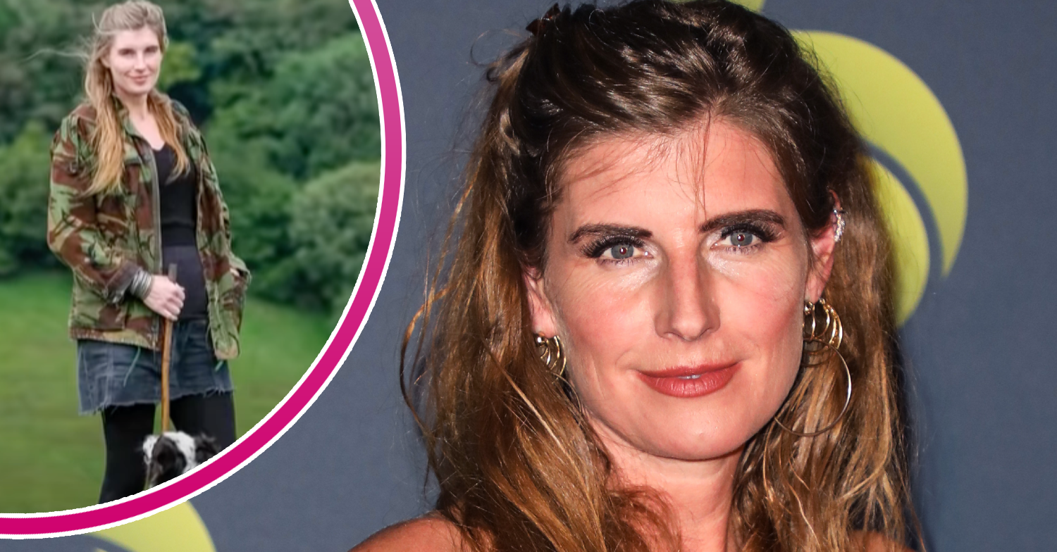 Amanda Owen on her farm and smiling on red carpet