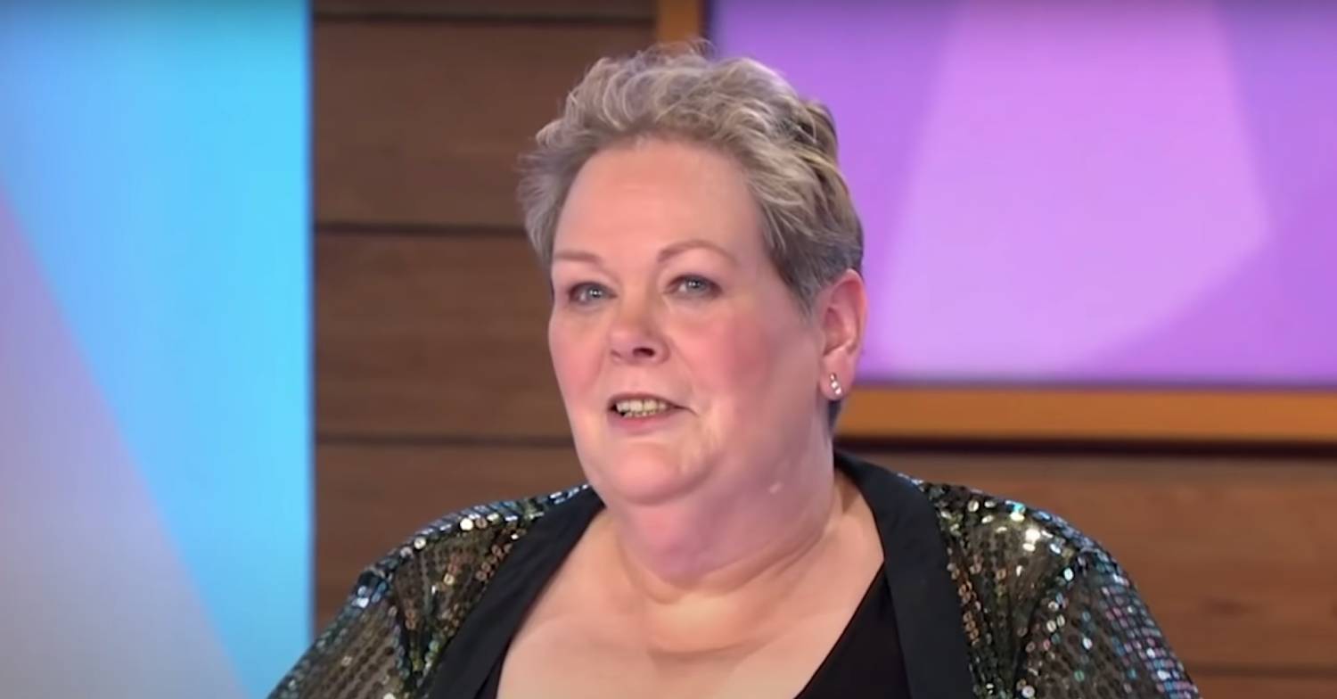 Anne Hegerty chatting on Loose Women
