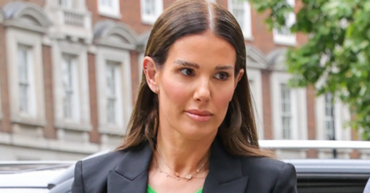 Rebekah Vardy arriving at court
