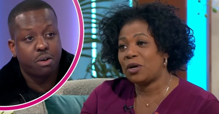 Brenda Edwards talking on Lorraine and Jamal Edwards on Loose Women