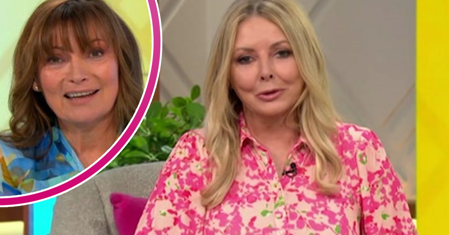 Carol Vorderman on Lorraine and Lorraine Kelly