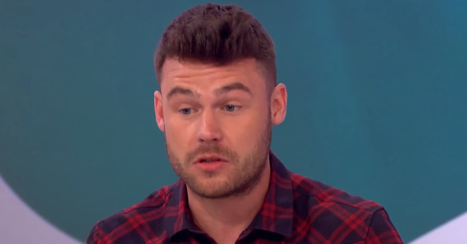 Danny Miller looks serious on Loose Women