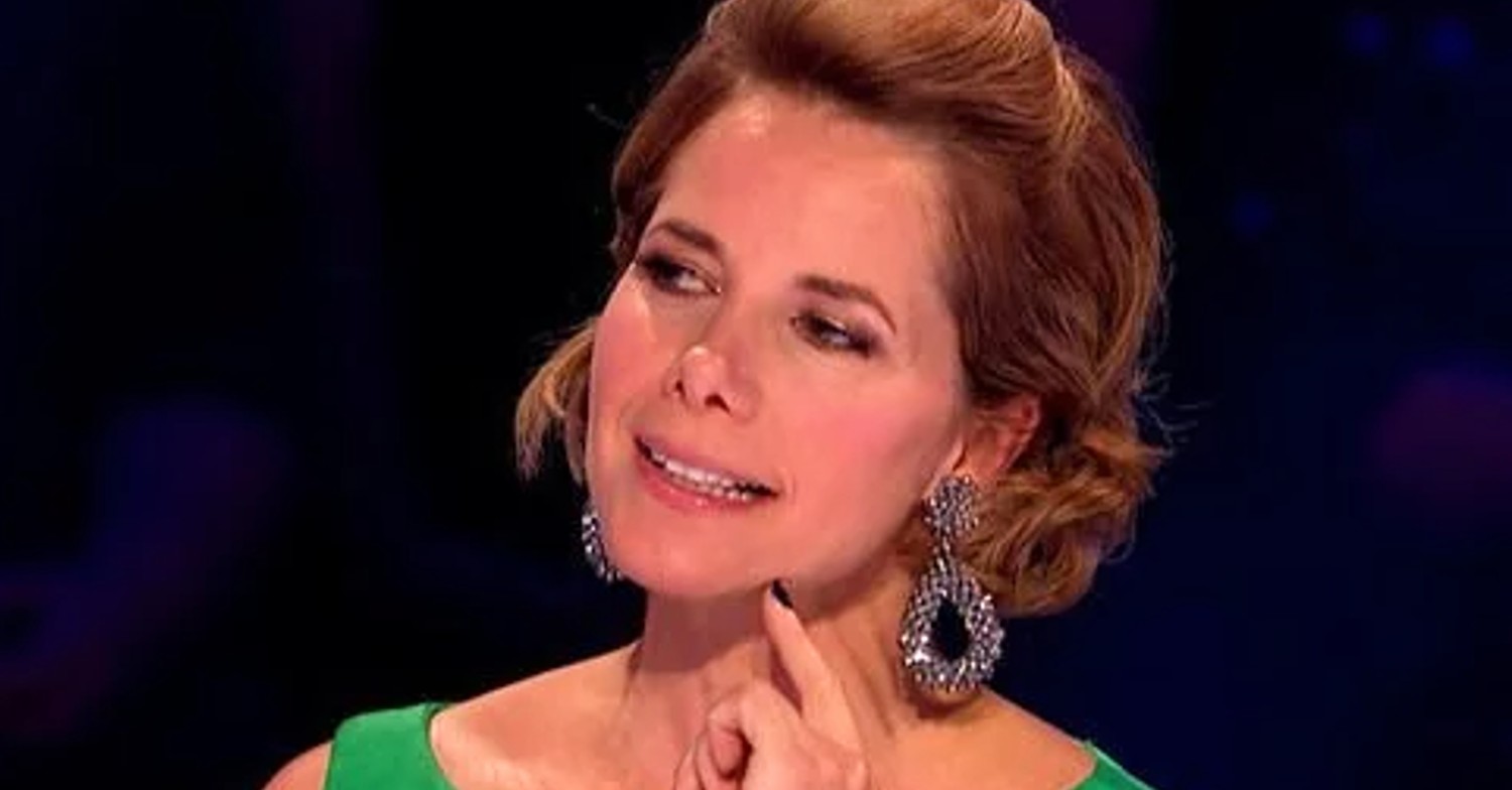 Strictly's Darcey Bussell with a up-do on the BBC