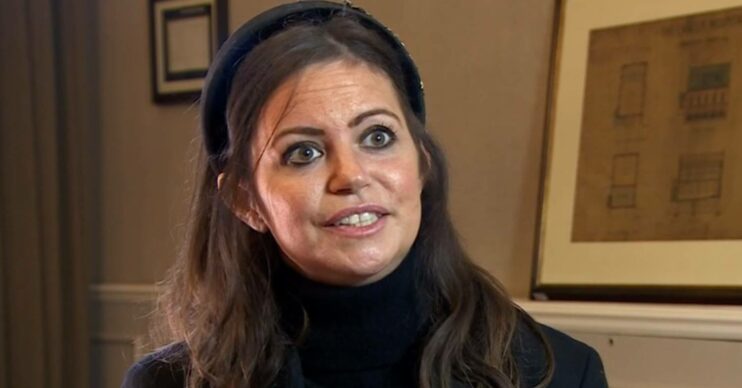 Deborah James speaks to the camera about her children