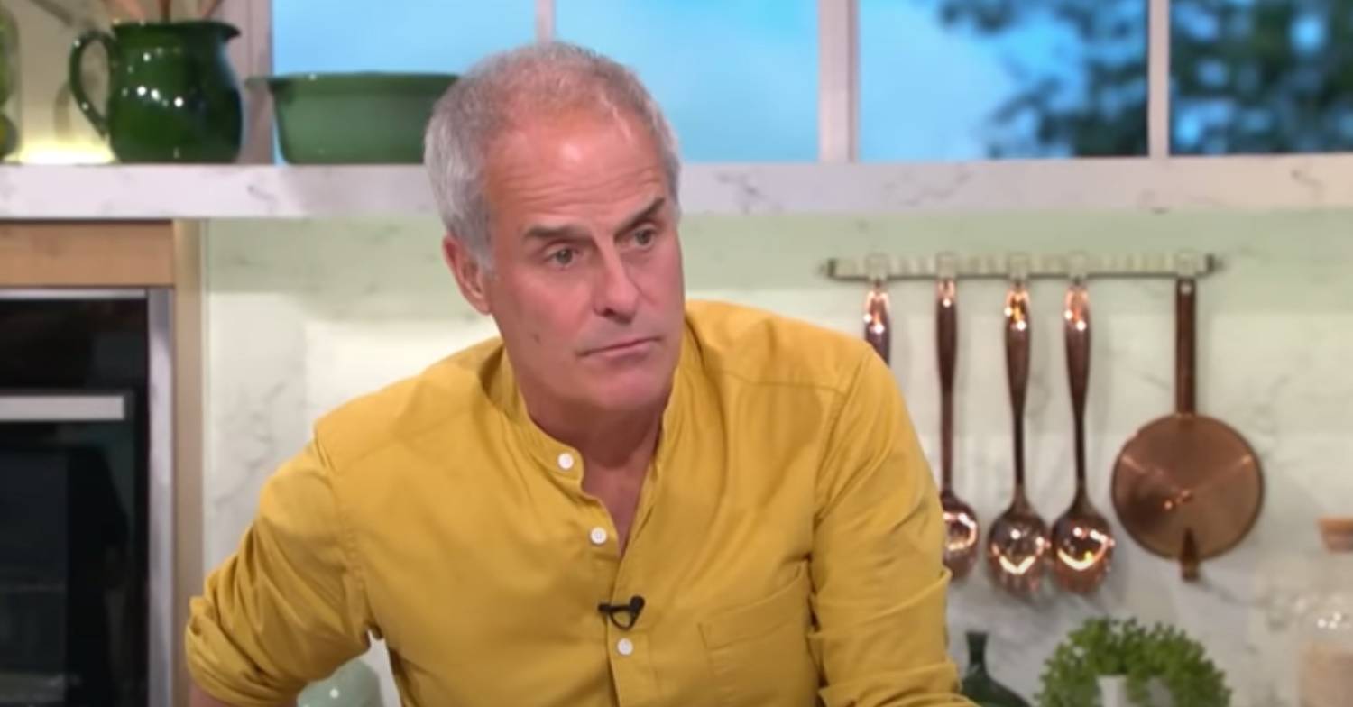 Phil Vickery during a cooking segment on This Morning