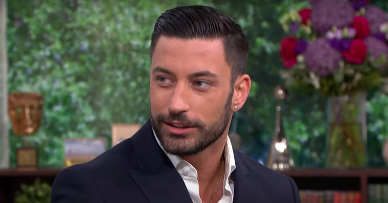Giovanni Pernice during an appearance on This Morning