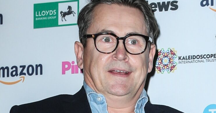 Gogglebox star Stephen Webb looks startled at event