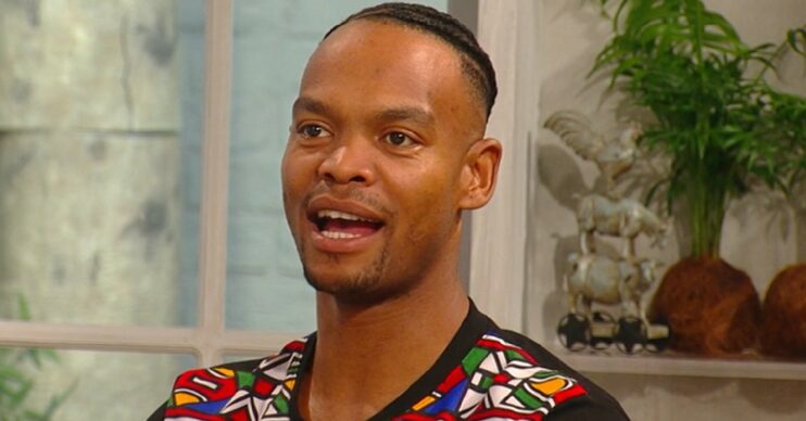 Johannes Radebe speaking on Saturday Kitchen today