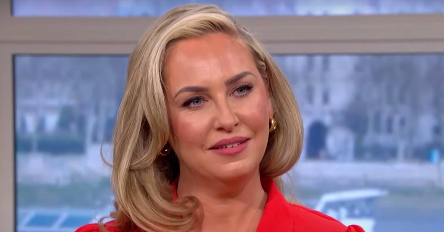 Josie Gibson listens on This Morning