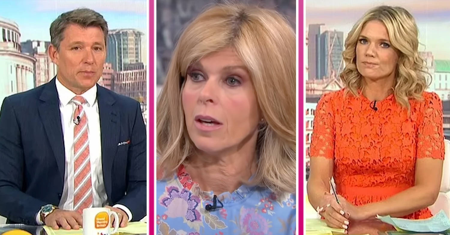 Ben Shephard, Kate Garraway and Charlotte Hawkins on GMB