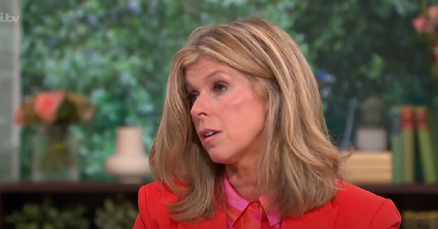 Kate Garraway speaking on This Morning