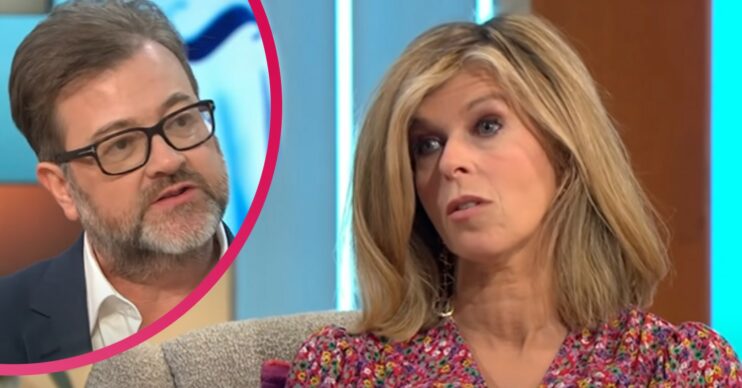 Kate Garraway speaking on Lorraine and husband Derek Draper on GMB