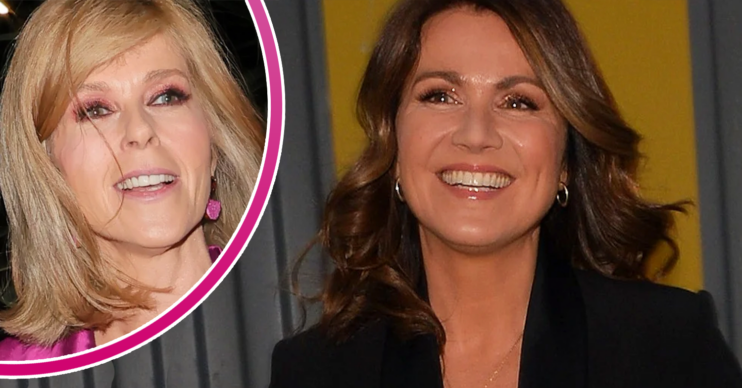 Kate Garraway and Susanna Reid smiling