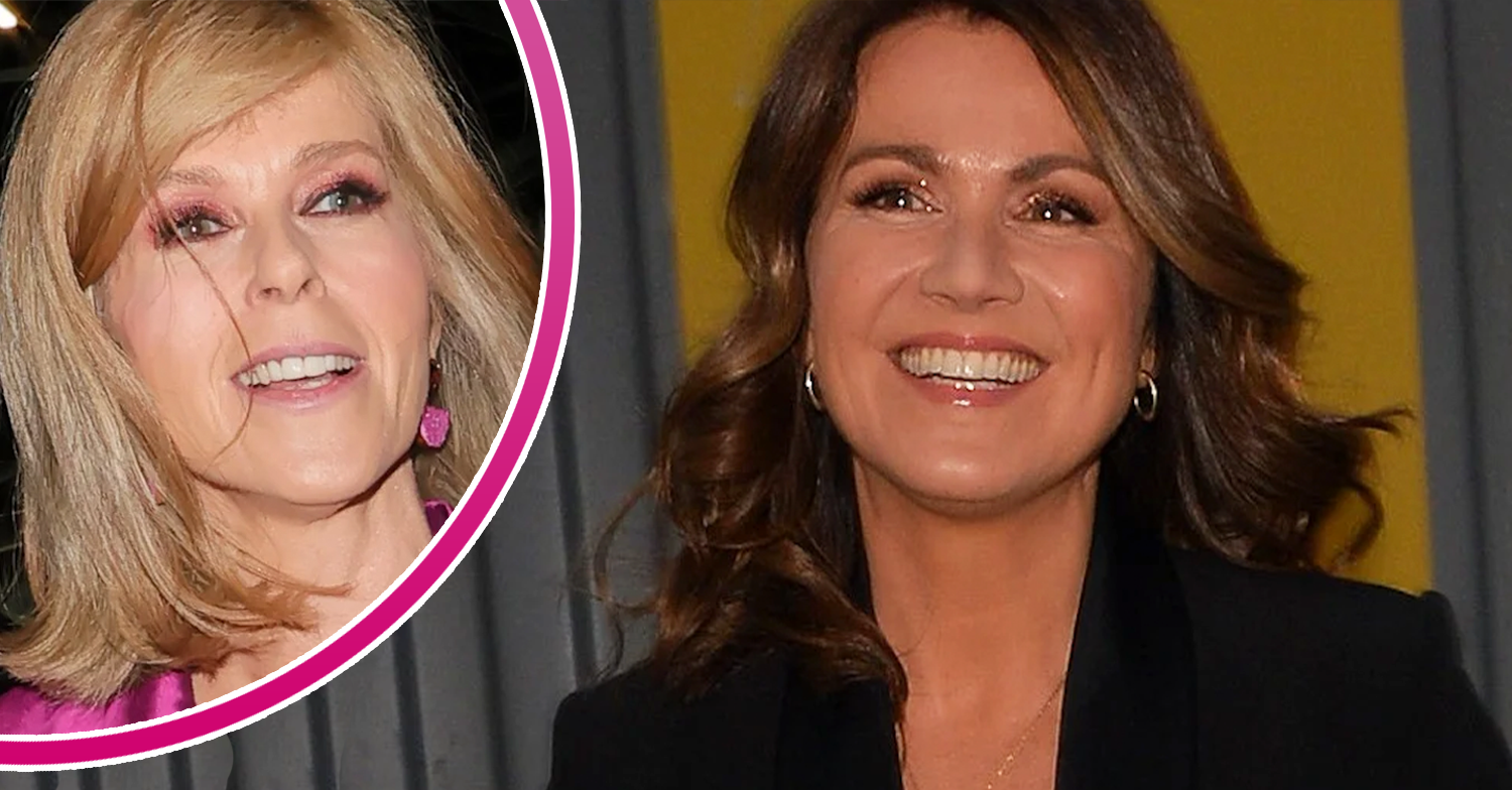 Kate Garraway and Susanna Reid smiling