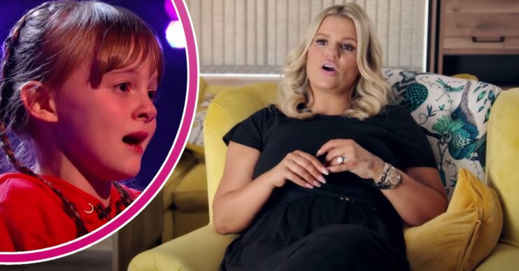 Kerry Katona daughter Heidi cries and Kerry speaks to camera