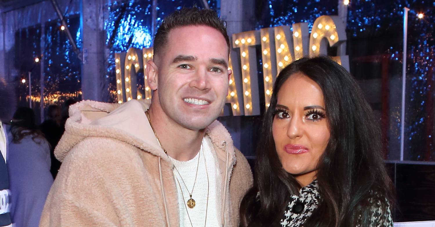 Kieran Hayler and Michelle Penticost attend an event together