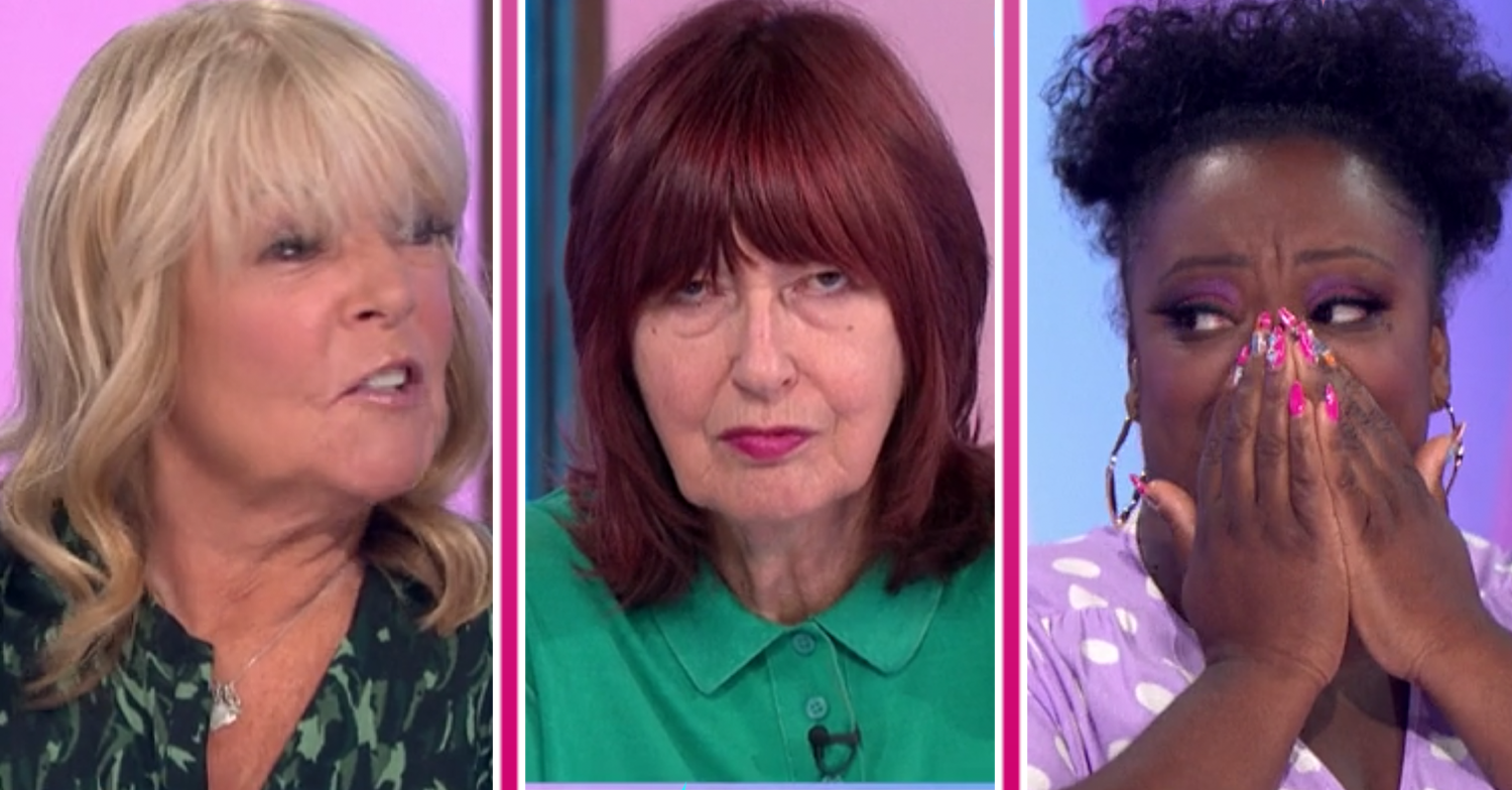 Loose Women cast arguing