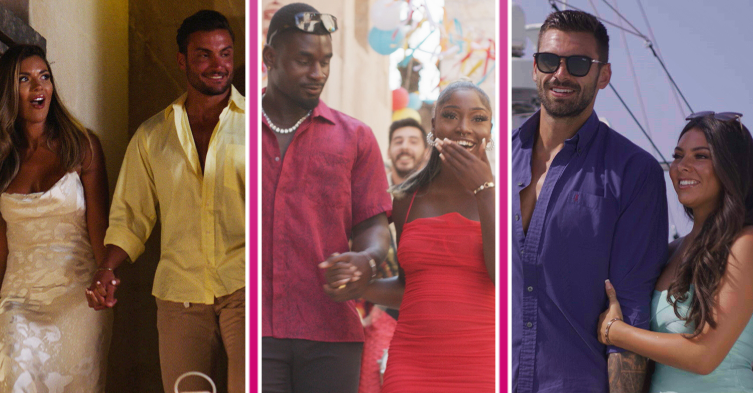 Love Island stars on their dates