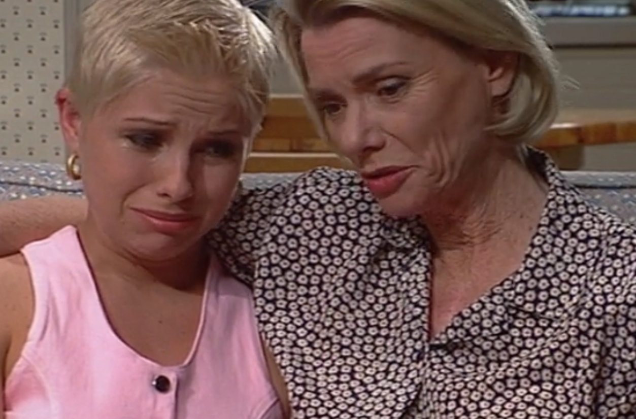 Helen appeared in flashbacks to old Neighbours episodes 