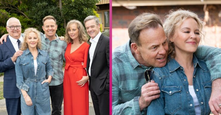Neighbours cast Scott and Charlene