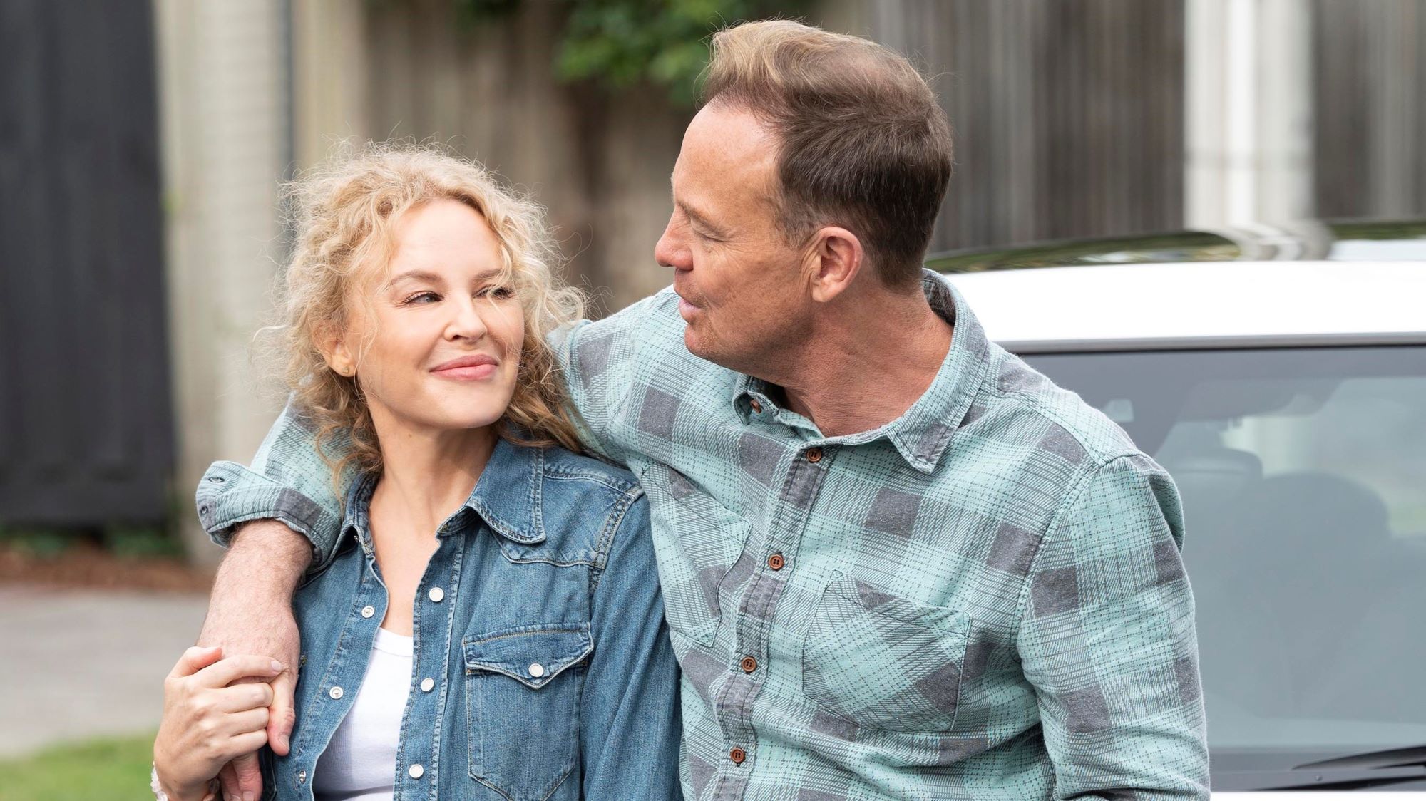 Kylie Minogue had fans all asking the same thing after her Neighbours comeback (Credit: Channel 5)