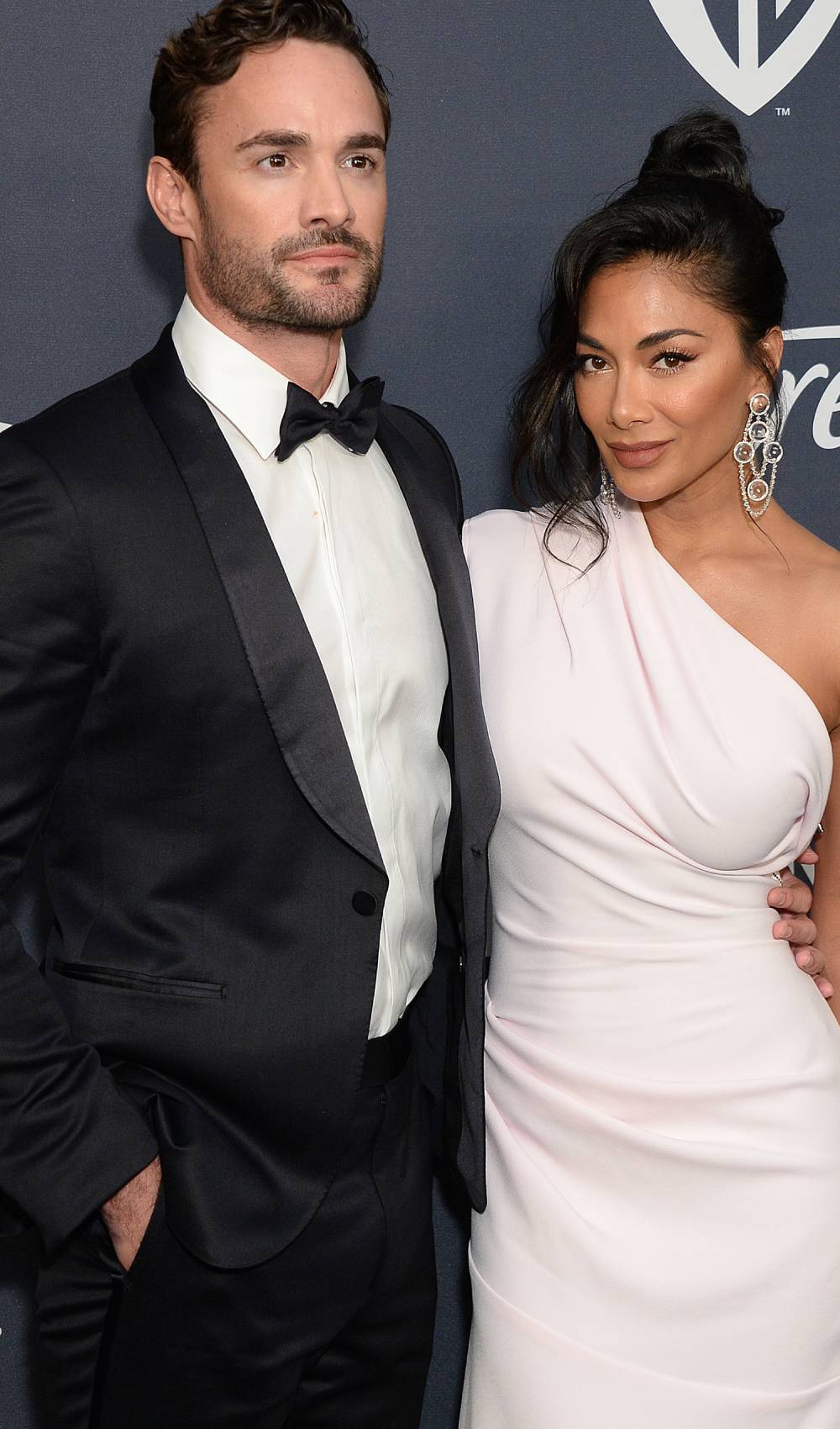 Nicole Scherzinger and Thom Evans get dressed up