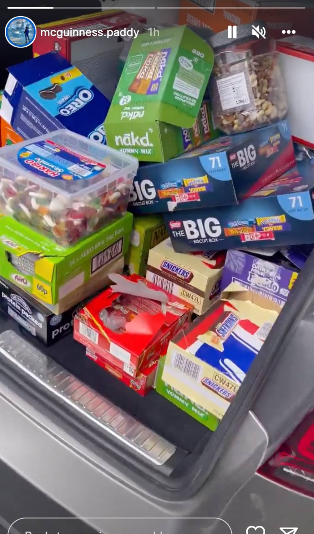 Paddy McGuinness itv a boot-full of Top Gear treats