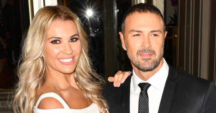 Paddy McGuinness and wife Christine smiling