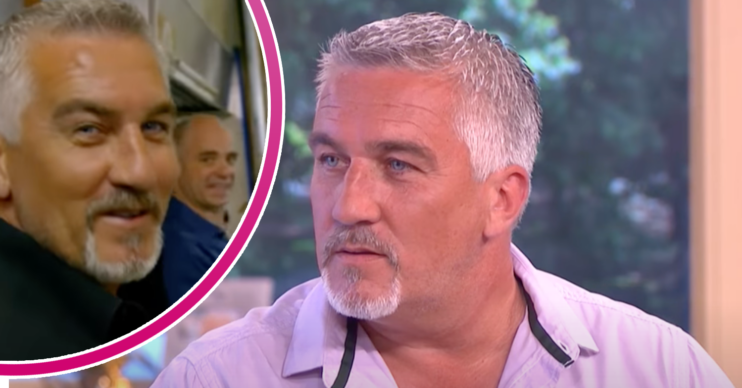 Paul Hollywood smiling and on This Morning