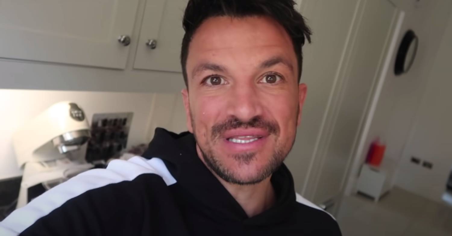 Peter Andre addresses fans on YouTube