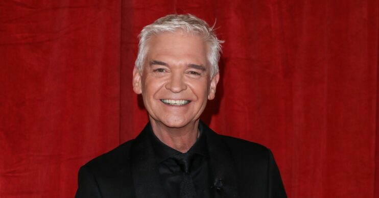 Phillip Schofield smiling at the British Soap Awards
