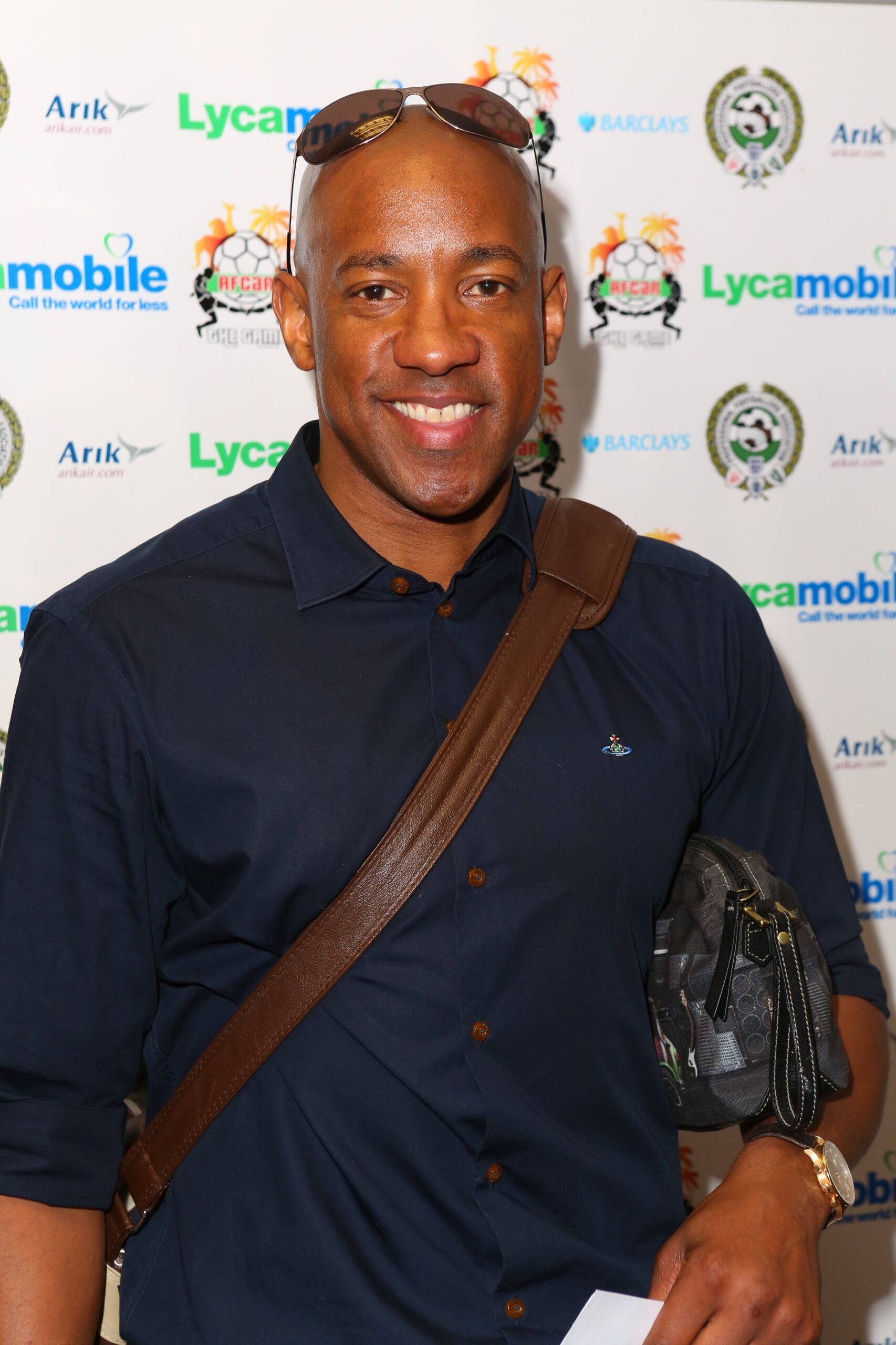Homes under the Hammer star Dion Dublin on the red carpet
