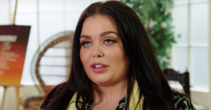 Scarlett Moffatt looking sad