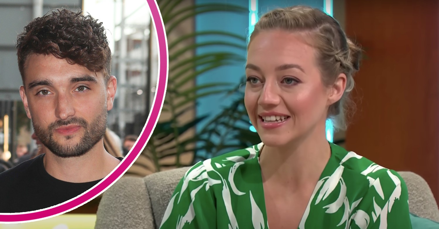 Kelsey Parker smiling on Lorraine and Tom Parker smirking on the red carpet