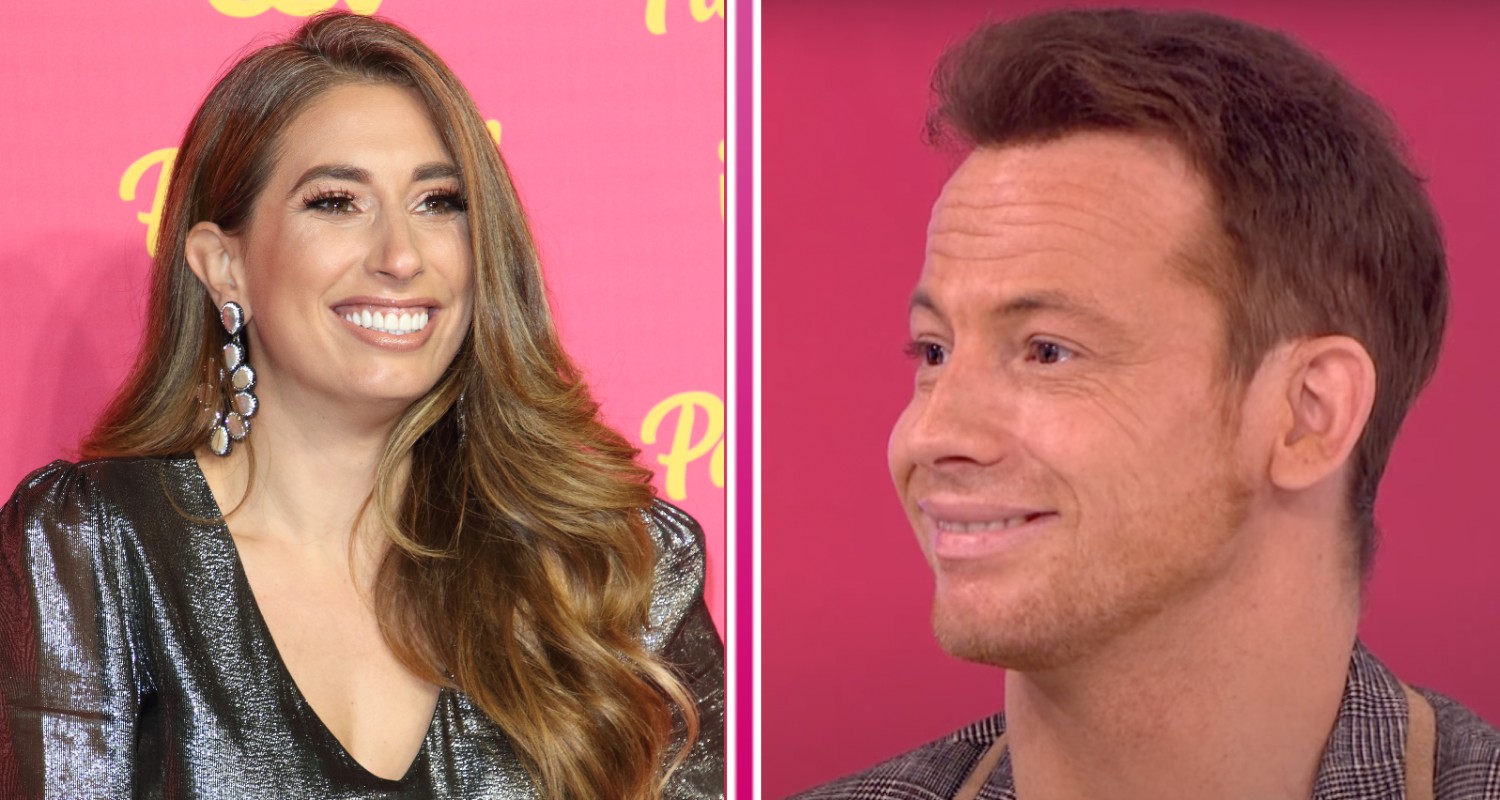 Stacey Solomon and Joe Swash