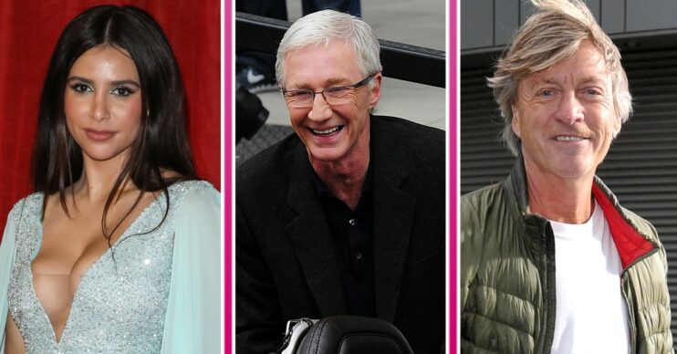 Paige Sandu, Paul O'GRady and Richard Madeley smiling