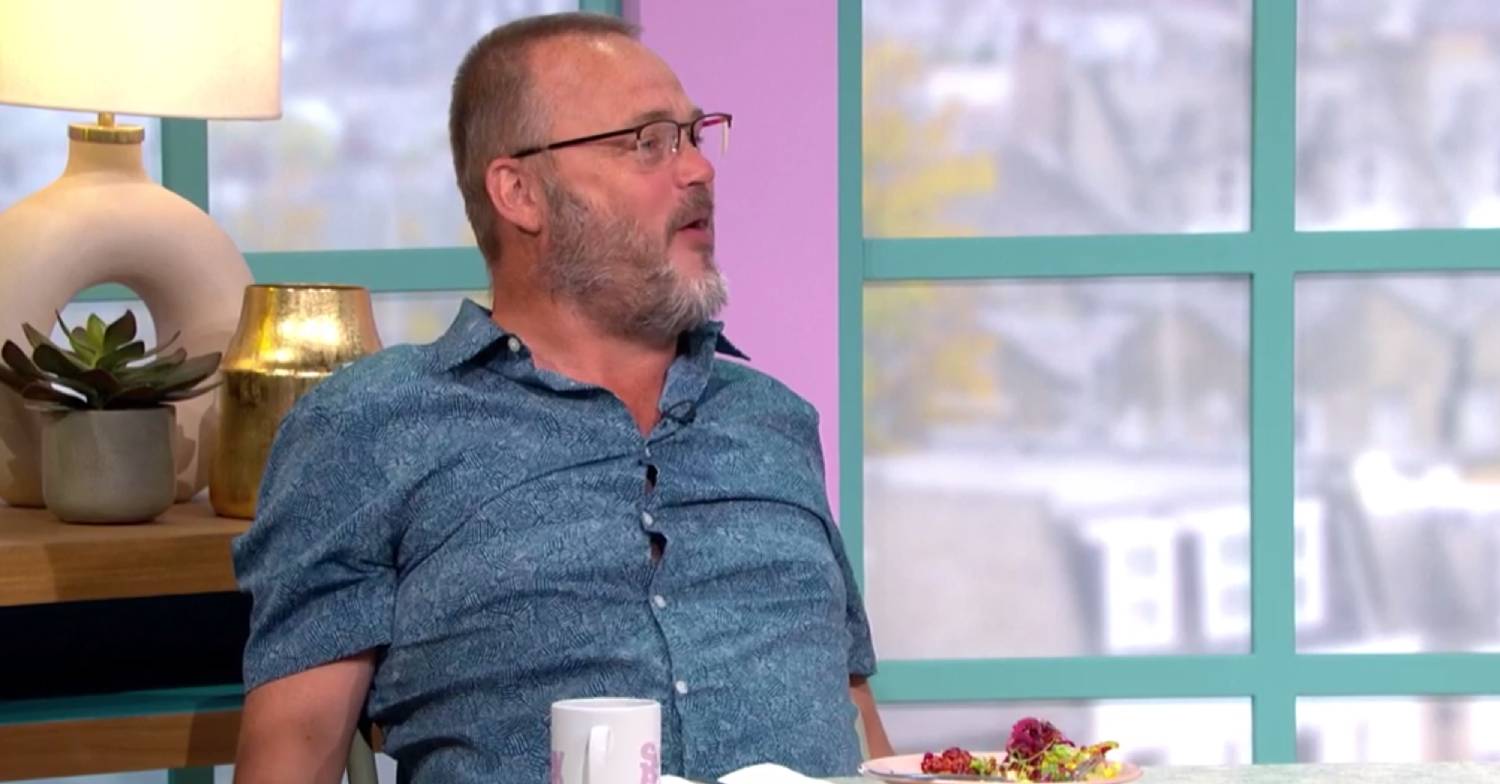 Al Murray stretches back on Sunday Brunch today