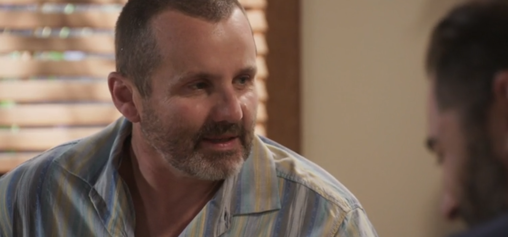 Toadie smiling in Neighbours