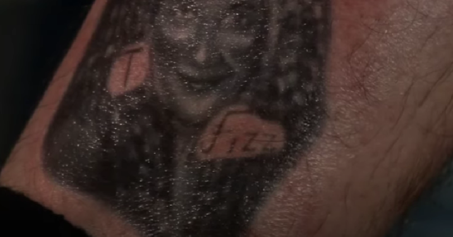 Tyrone's tattoo Coronation Street