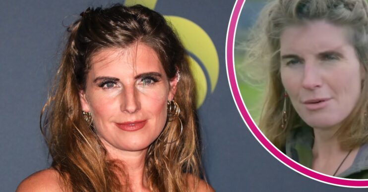Amanda Owen smiling on the red carpet and on her farm