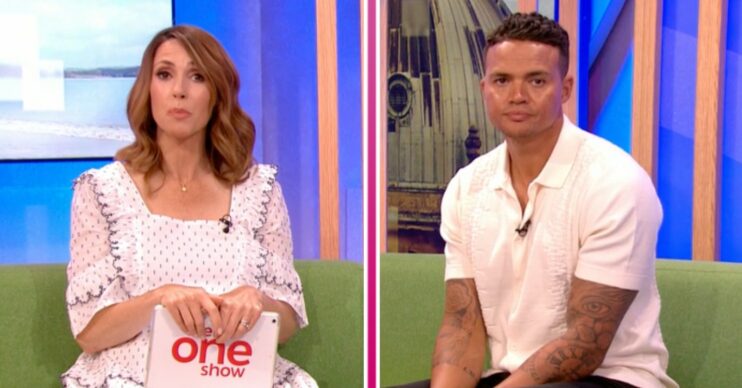 Alex Jones and Jermaine Jenas on The One Show