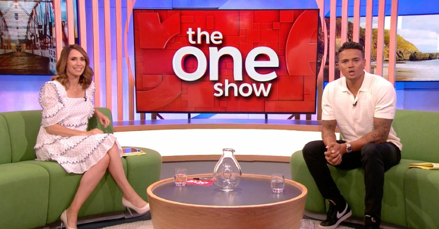 Alex Jones and Jermaine Jenas on The One Show