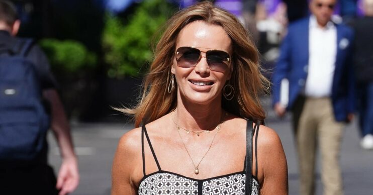 Amanda Holden smiling