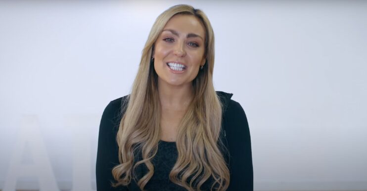 Strictly Come Dancing star Amy Dowden smiling